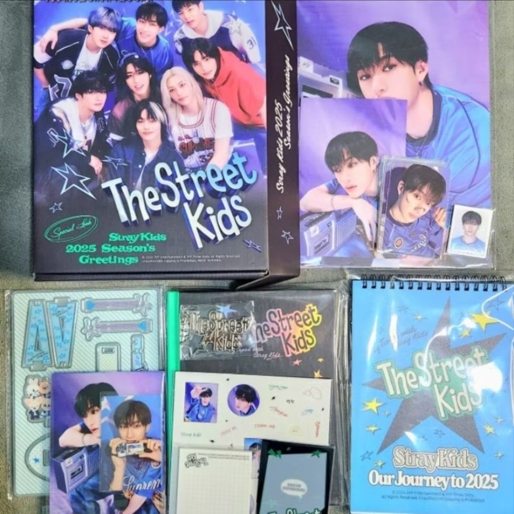[SHARING] STRAY KIDS Season's Greetings 2025 - The Street Kids Member set/ Photocard Apmus / JYP POB