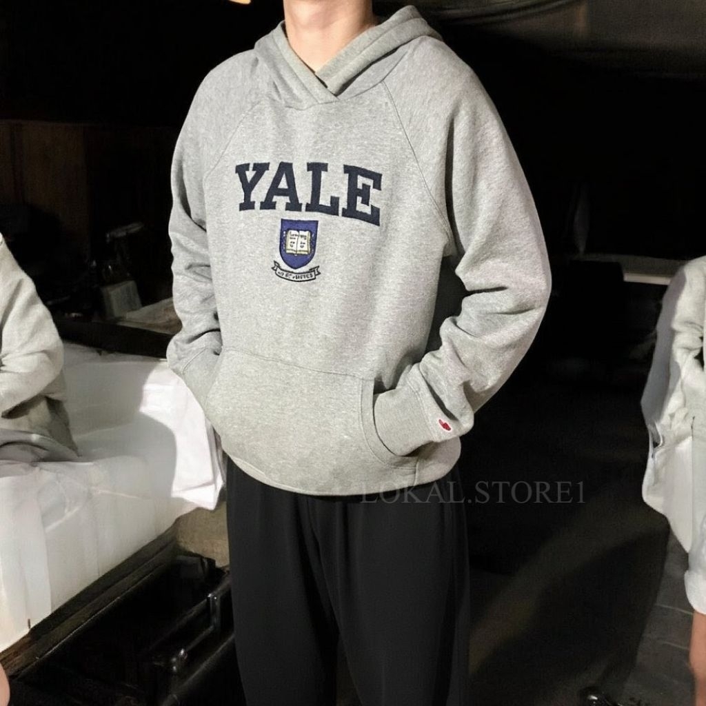 Hoodie yale gray