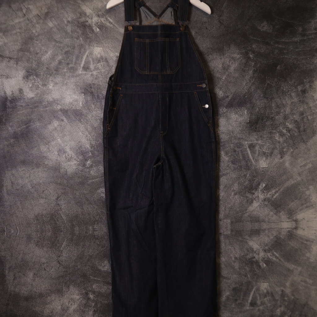 OVERALL GU BY UNIQLO JEANS DENIM PANTS OV122 SIZE XL (32 33 34) JUMPSUIT CELANA PANJANG