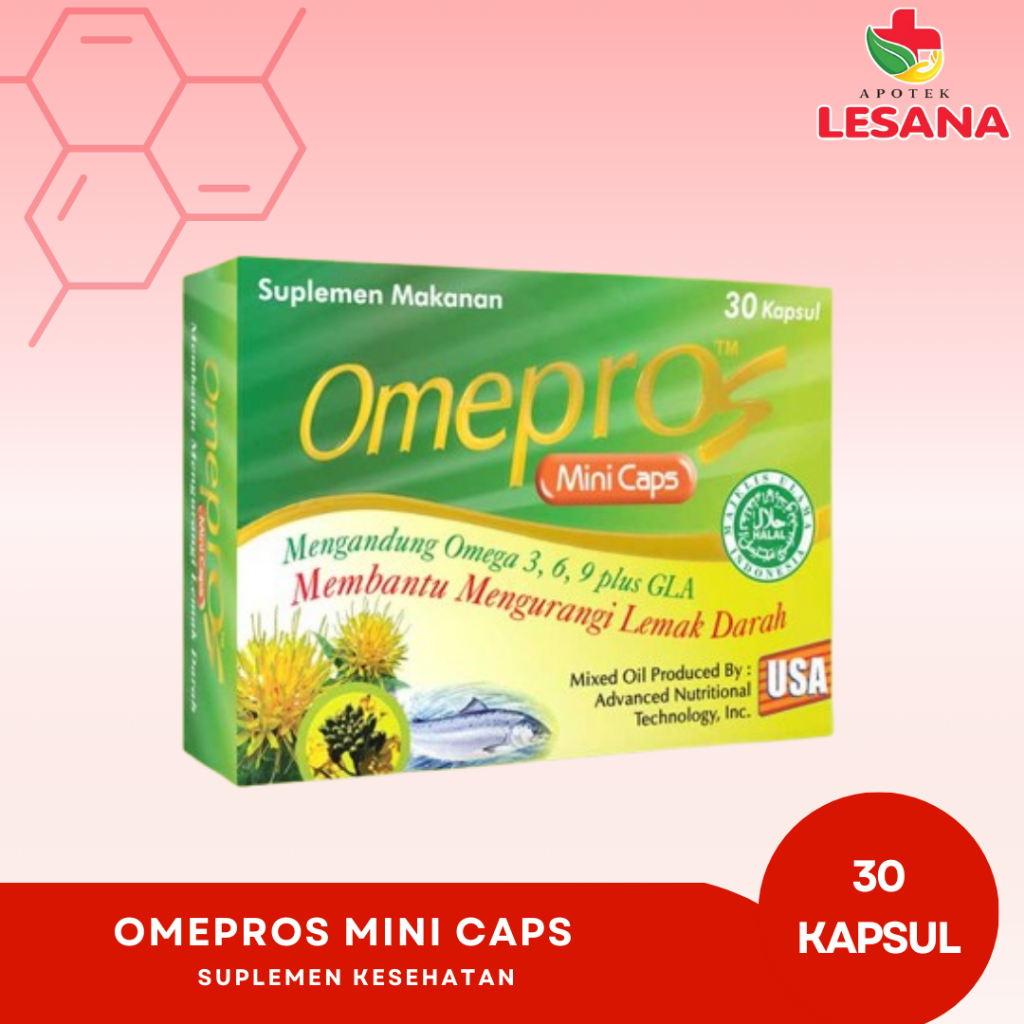 OMEPROS MINI CAPS 30 Kapsul