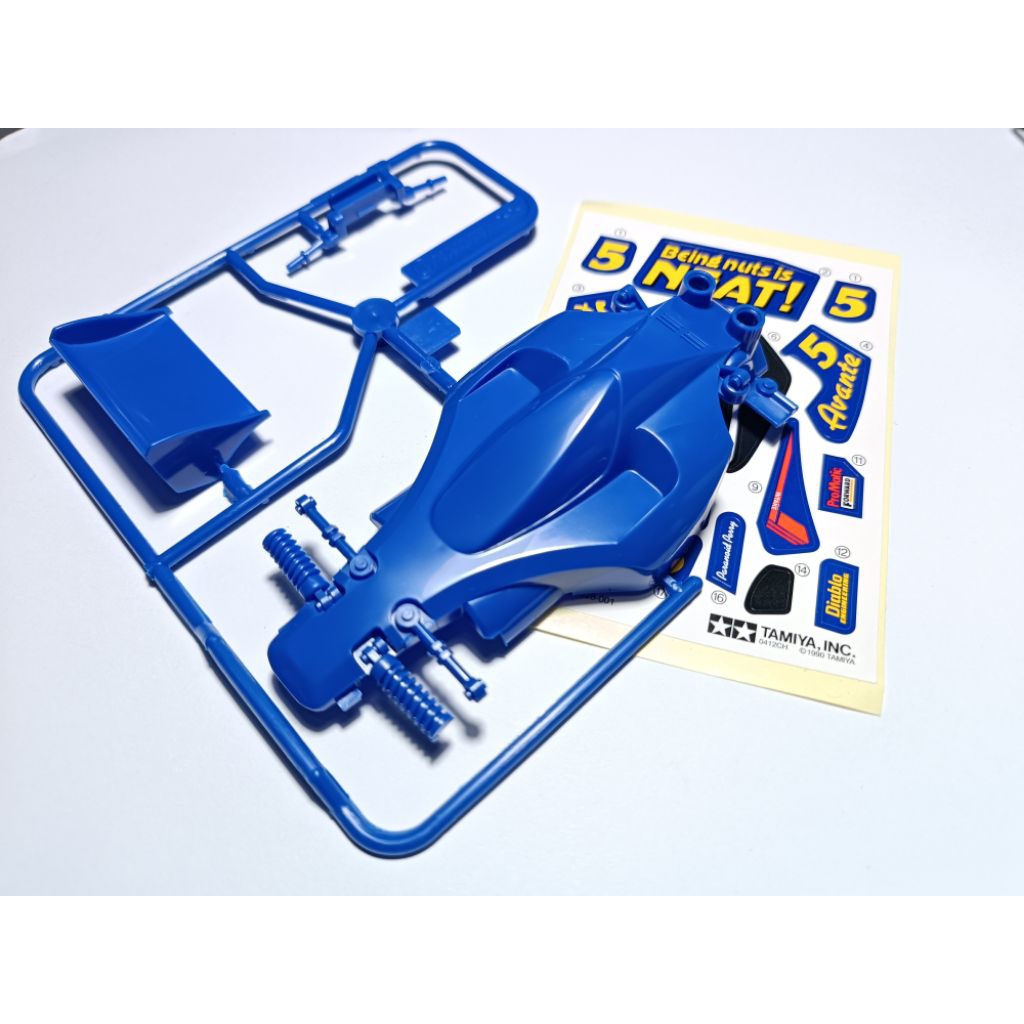 Body decal box Avante Jr Neat Original tamiya