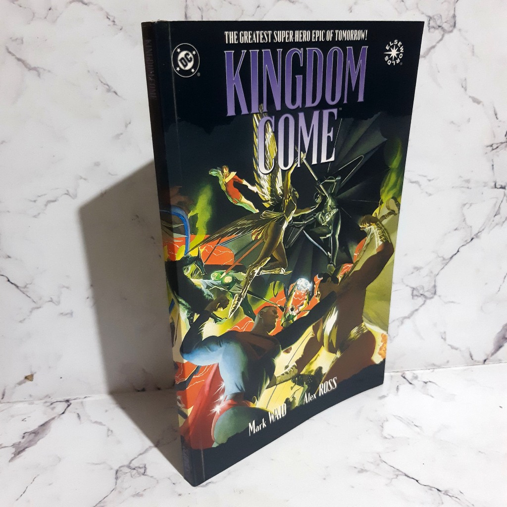 Komik Kingdom Come TPB 230 Pages Preloved Ori Alex Ross 1997 DC Comics