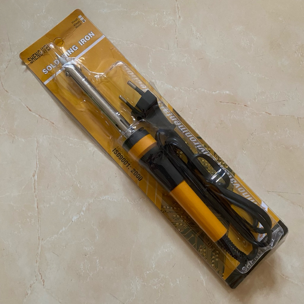 Soldering Iron Solder SHENG WEI 60 Watt 6mm Mata Runcing Lampu Indikator