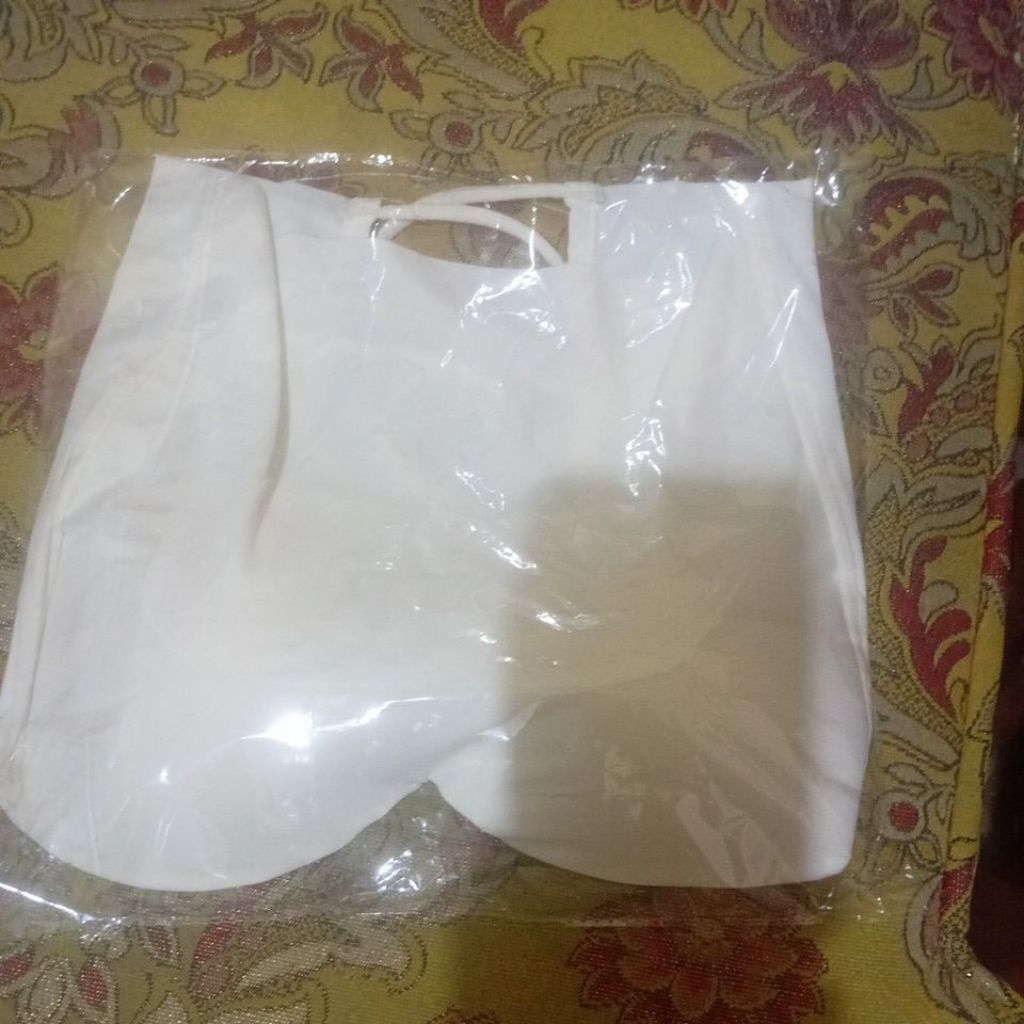 tank top backless white