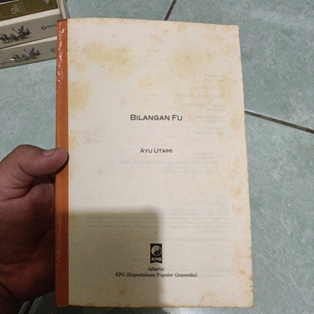 [Preloved buku] Bilangan Fu  Ayu Utami