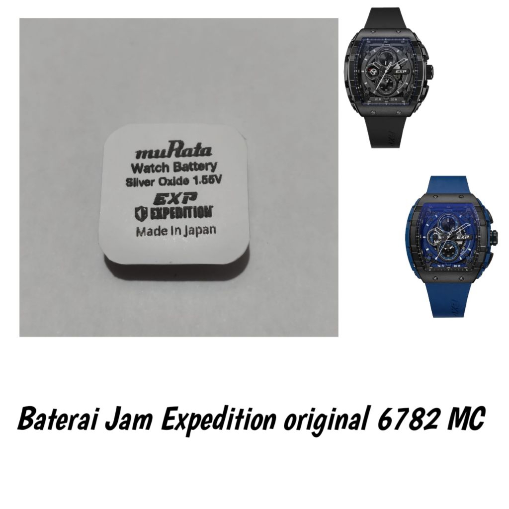 Baterai Jam Expedition original E6782 M