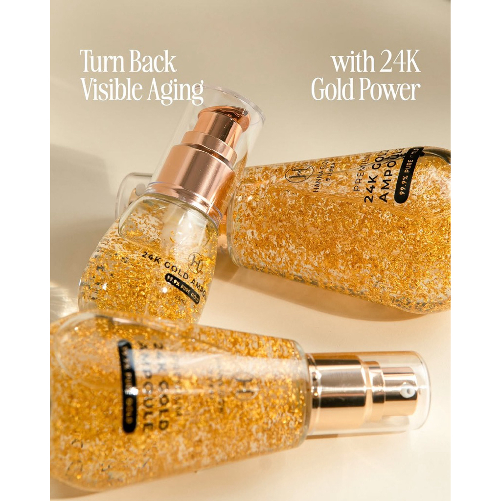 HANNA GLOW Premium 24K Gold Ampoule Serum