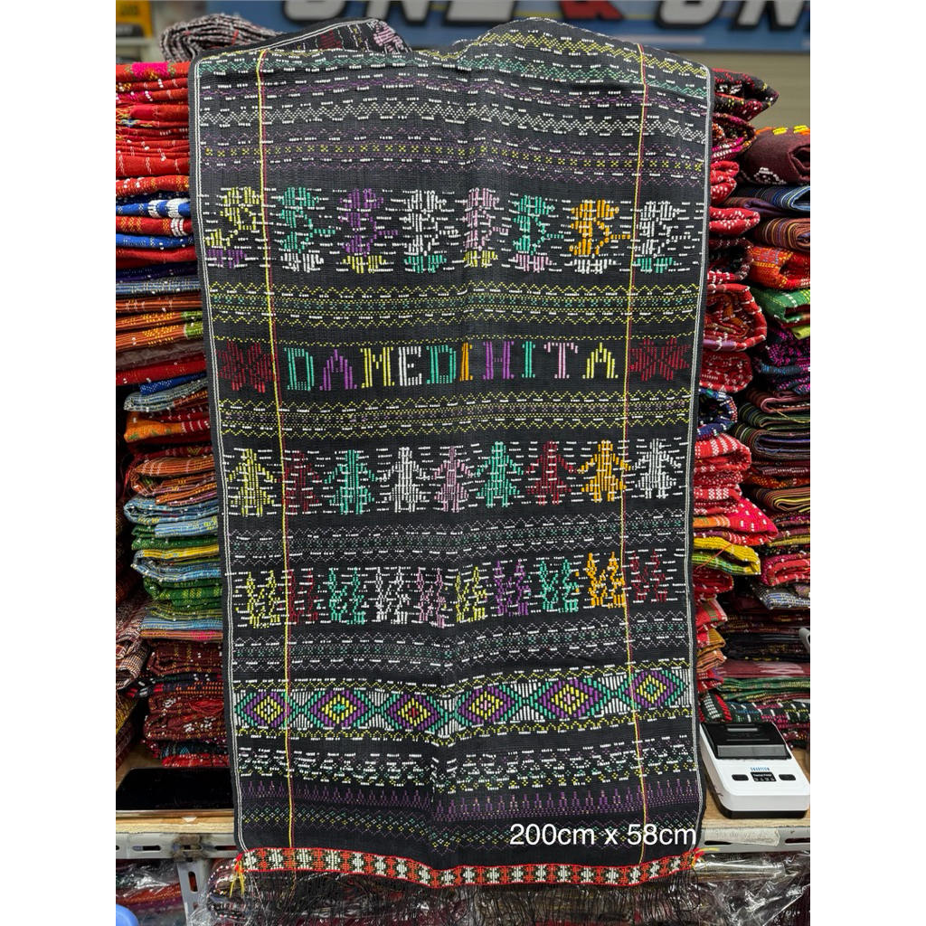 Ulos hande hande tenun tangan SUPER Selendang sadum Selendang sukacita dan dukacita mewah