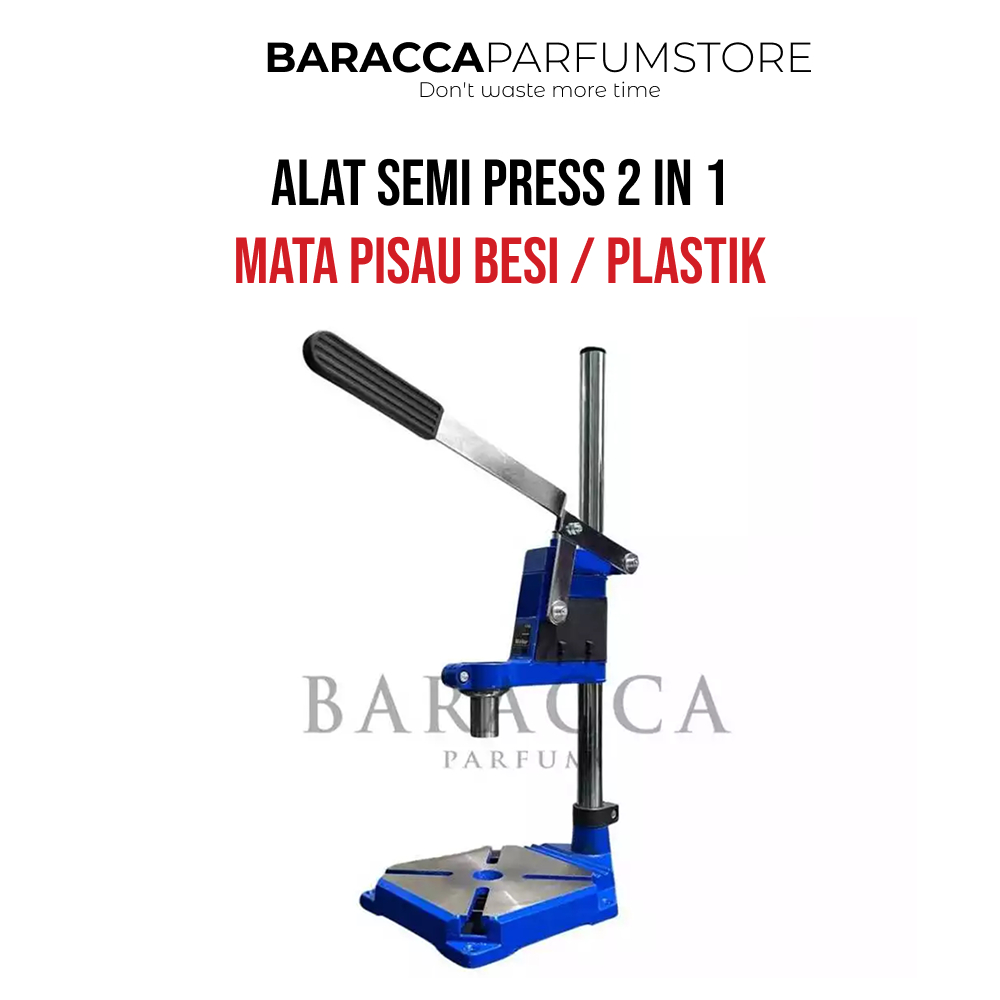 Alat Press Botol Parfum Semi Press - Alat Press Duduk Semi Press Besi by Baracca Parfum