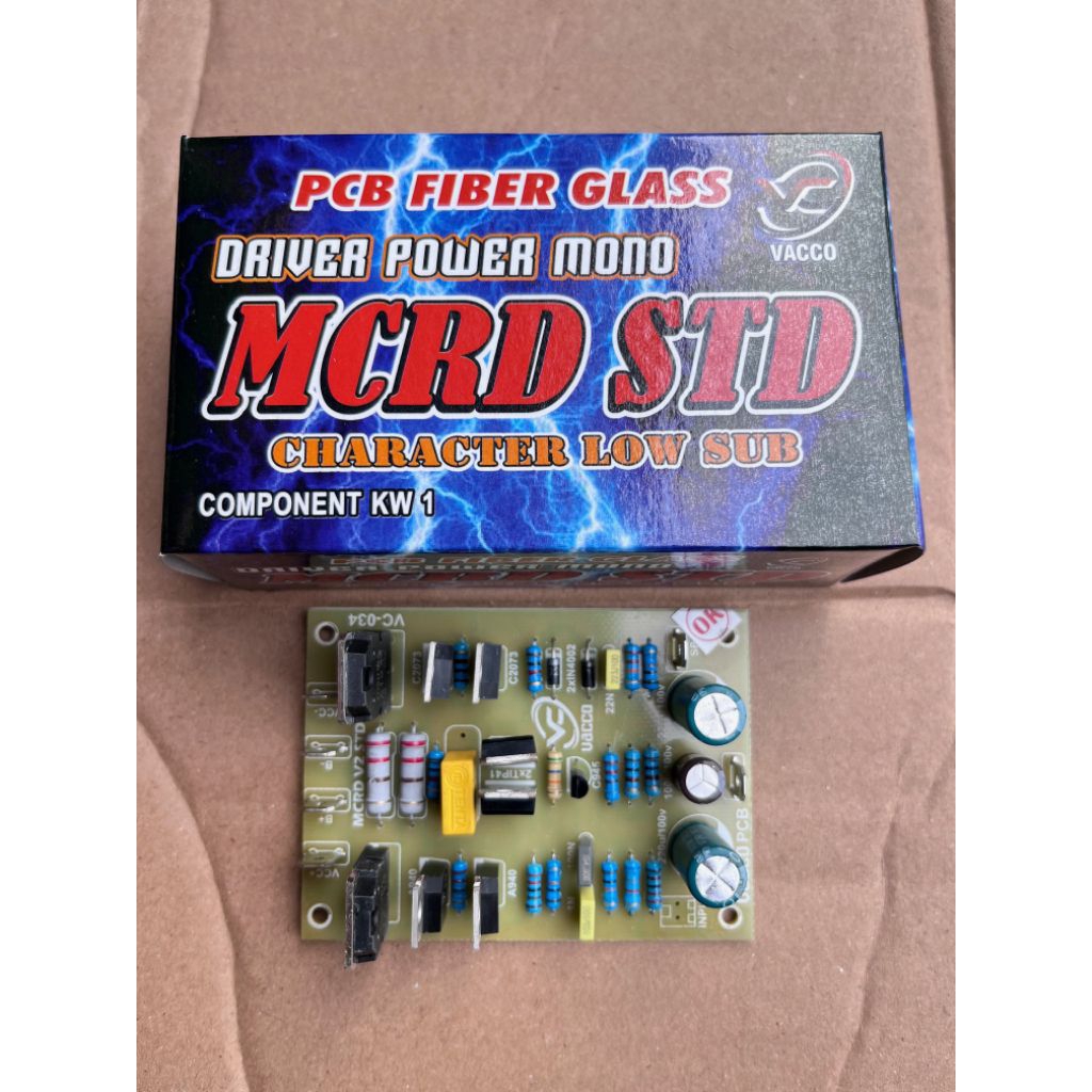 KIT DRIVER POWER MONO MCRD STD LOW SUB FIBERGLASS