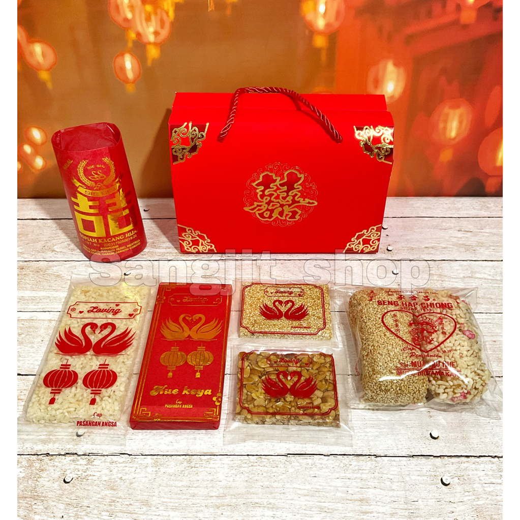Hampers Sangjit Paket 2 Isi Kue Koya Dan Jipang