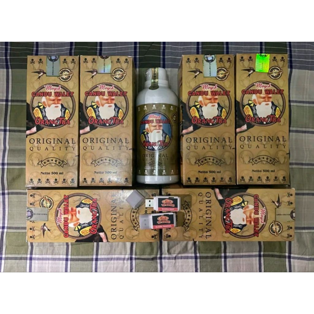 Minyak Candu Walet Cap Orang Tua Original 500ml