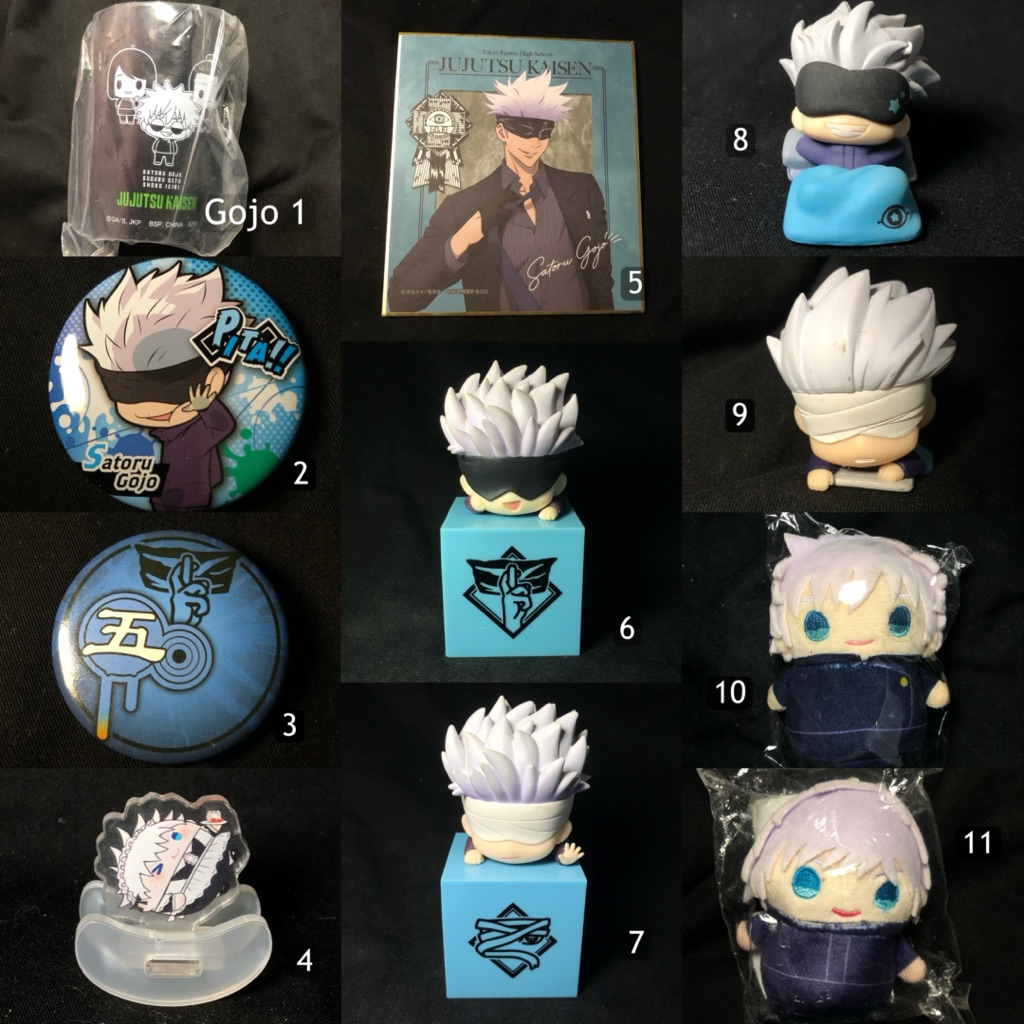 [ Official Merchandise ] Jujutsu Kaisen JJK Gojo Megumi Nobara Yuta BALLCHAIN MASCOT PLUSH / HIKAKE 