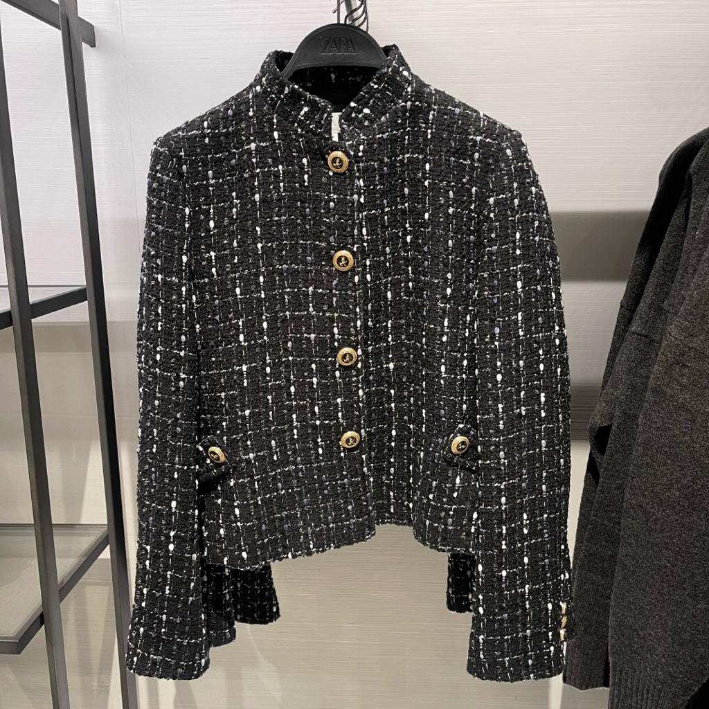 Blazer Tweed ZARA Women jastip (jasa titip)