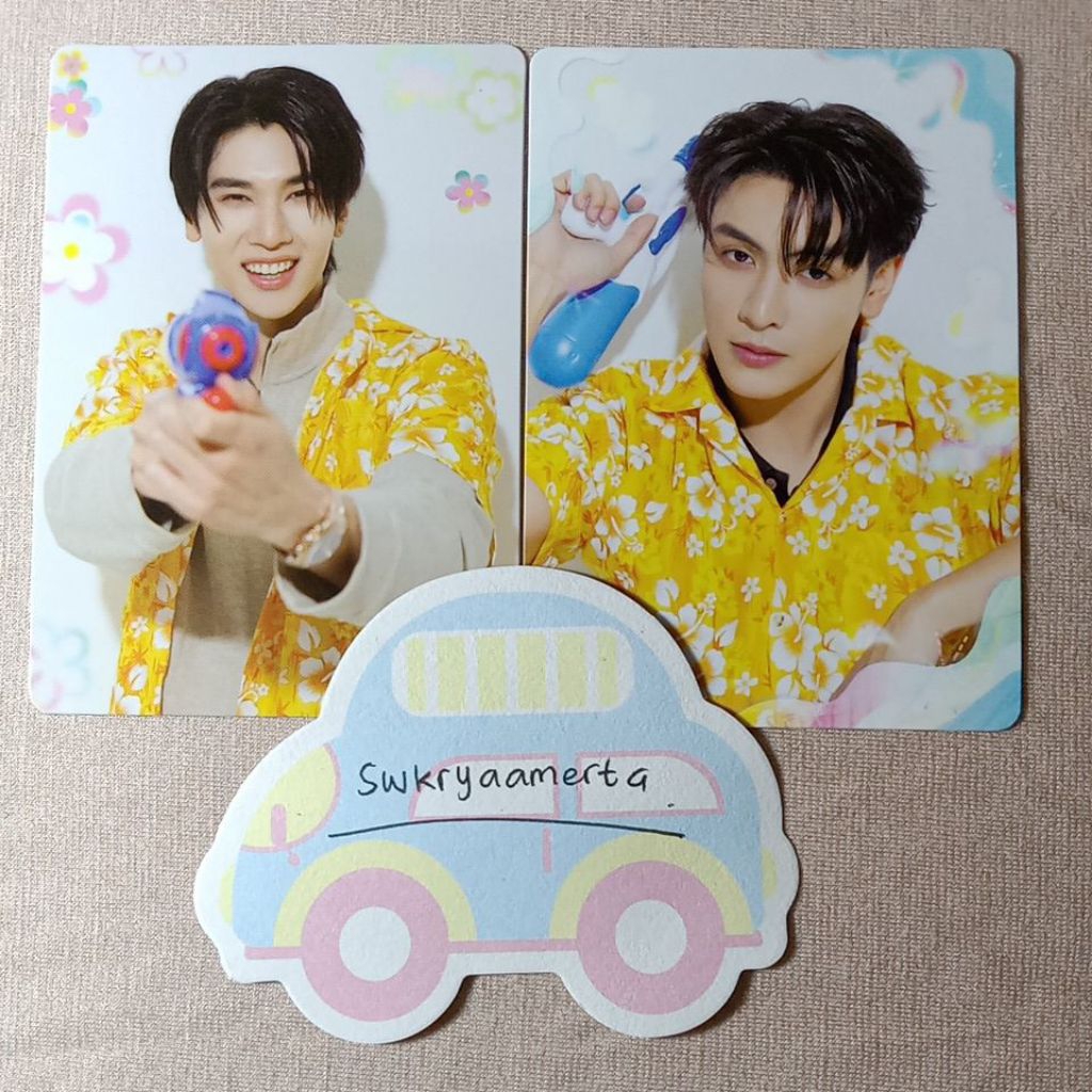 [OFFICIAL, TOLONG BACA DESKRIPSI] CC Collectible Card GMMTV Songkran Edition - Joong Archen & Dunk N