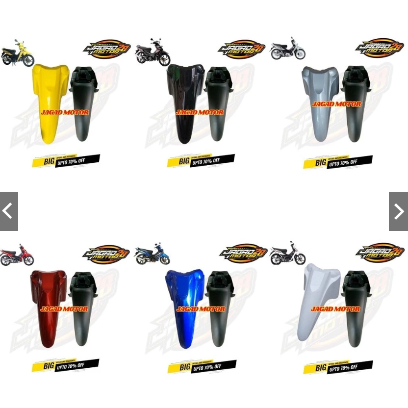 SPAKBOR SLEBOR DEPAN REVO LAMA SET SAMBUNGAN BAHAN STANDAR ORIGINAL