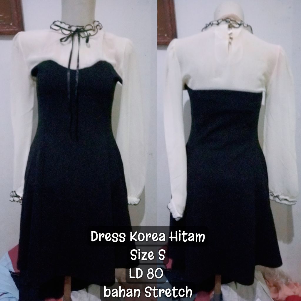 Preloved Atasan,Dress Lolita,Gothic, Daily Babytee