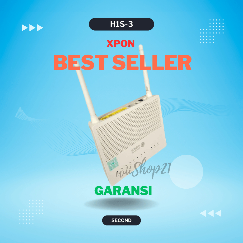H1S3 H1S-3 Xpon Router Fiber Optik FO Modem Wireless China Mobile Second Bekas Garansi