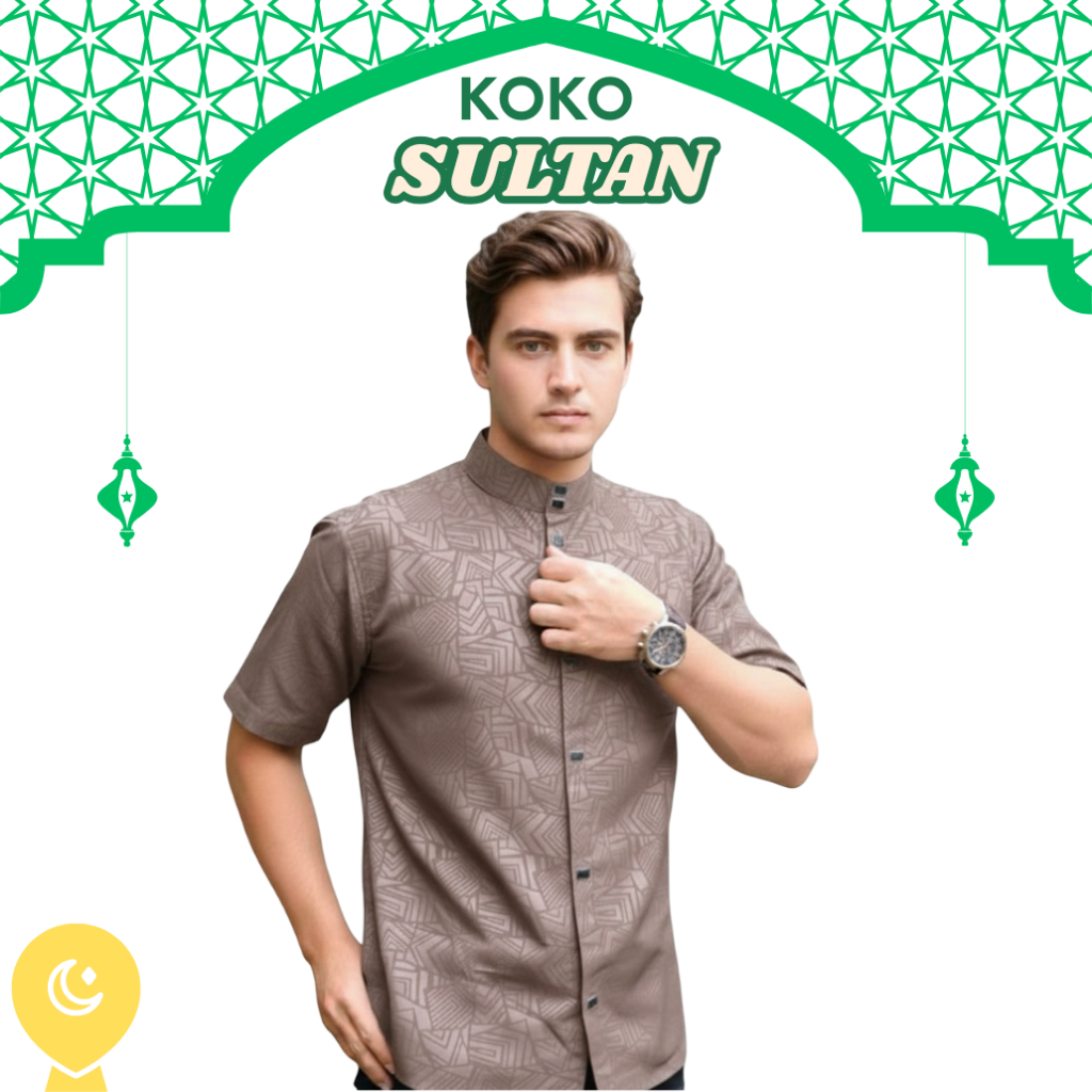 Baju Muslim Koko Pria Dewasa Sultan Modis