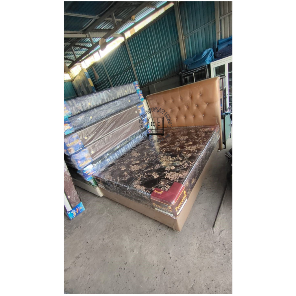 Springbed Set Divan Kasur Procella 160x200 180x200