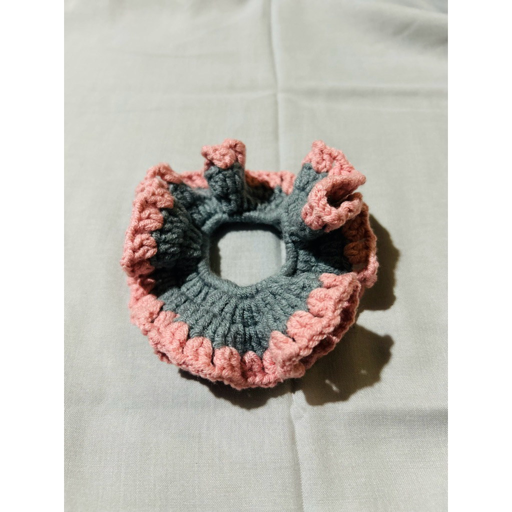 Ikat Rambut rajut Scrunchie