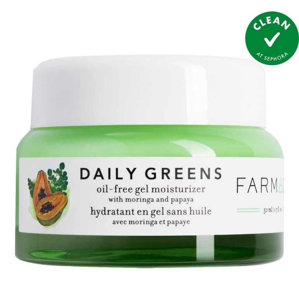 (PO HK) Farmacy Daily Greens Oil Free Gel Moisturizer Pelembap Wajah Moringa Water Papaya Willow Her