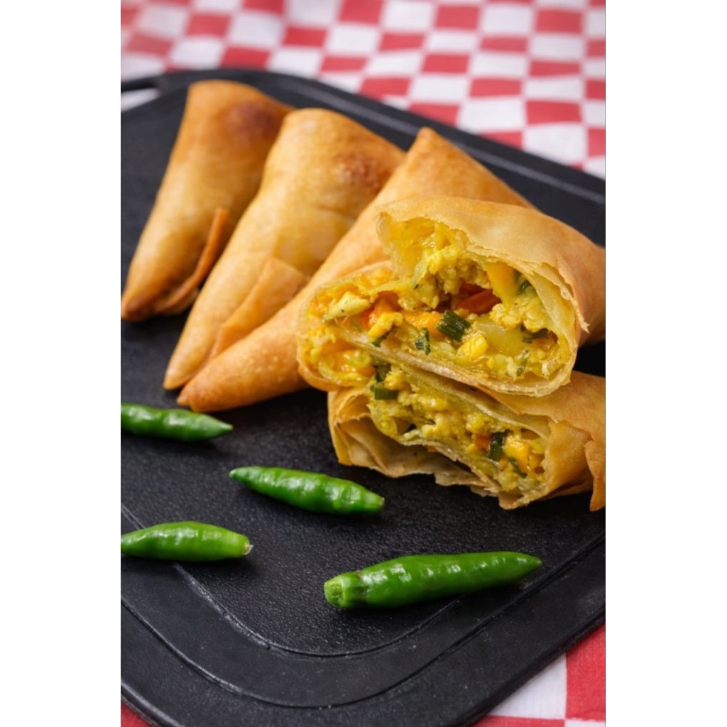 Samosa Ayam Sayuran - Isi 10, Cemilan Praktis, Enak dan Bergizi