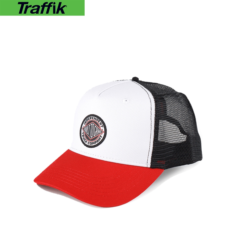 Independent Btg Summit Trucker Topi Pria IN1222004 white