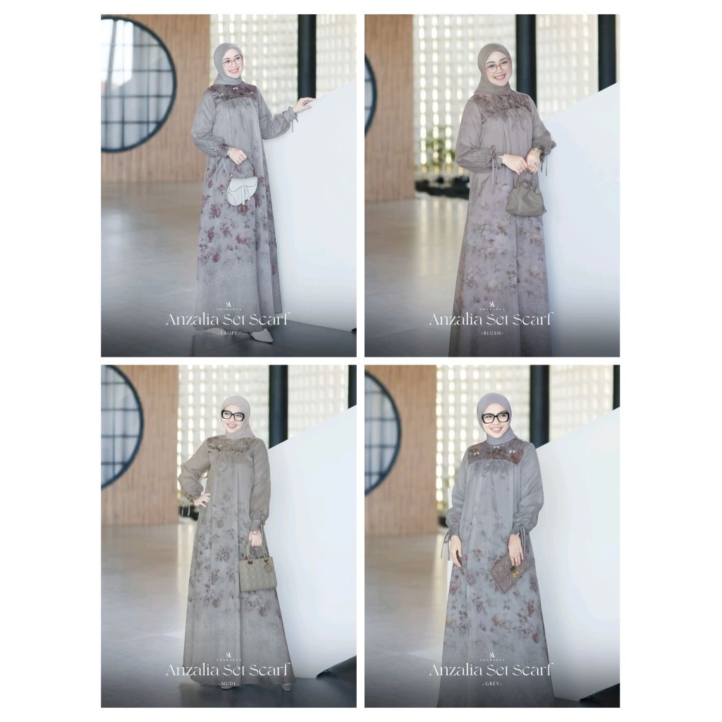 ANZALIA SET by Shararea (set scarf)