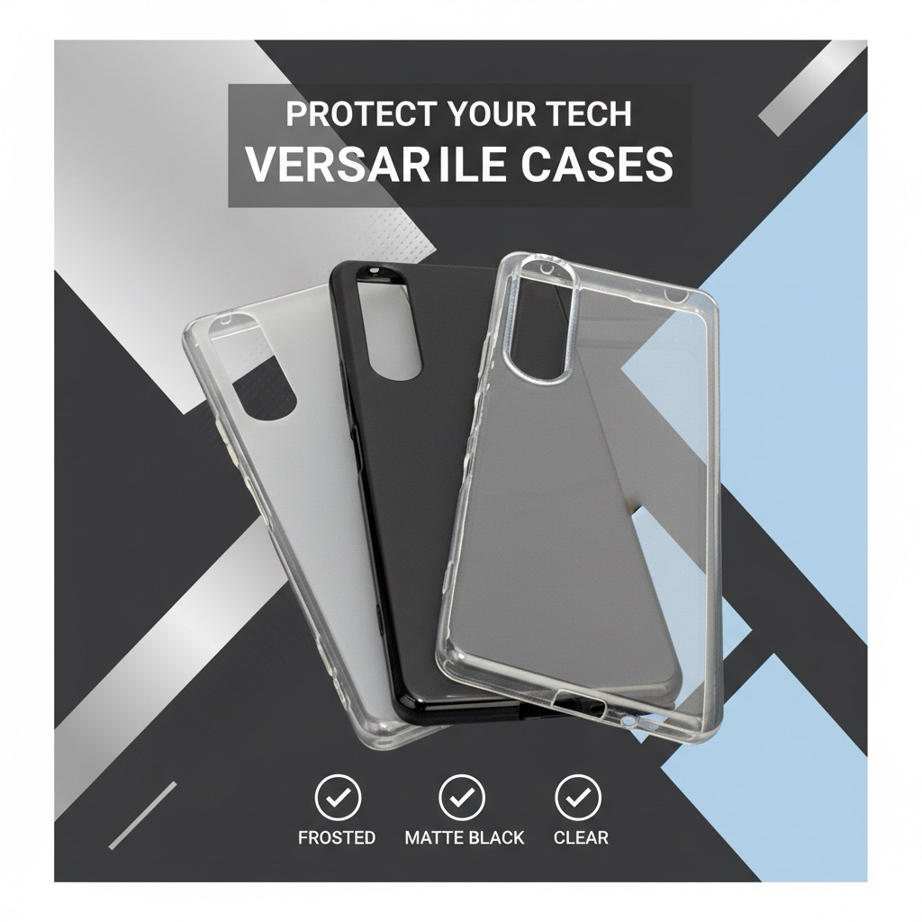 Soft Case Sony Xperia 5 ii mark II SO-52A, XQ-AS52, XQ-AS62, XQ-AS72, A002SO, SOG02 5ii 5II Frosted 