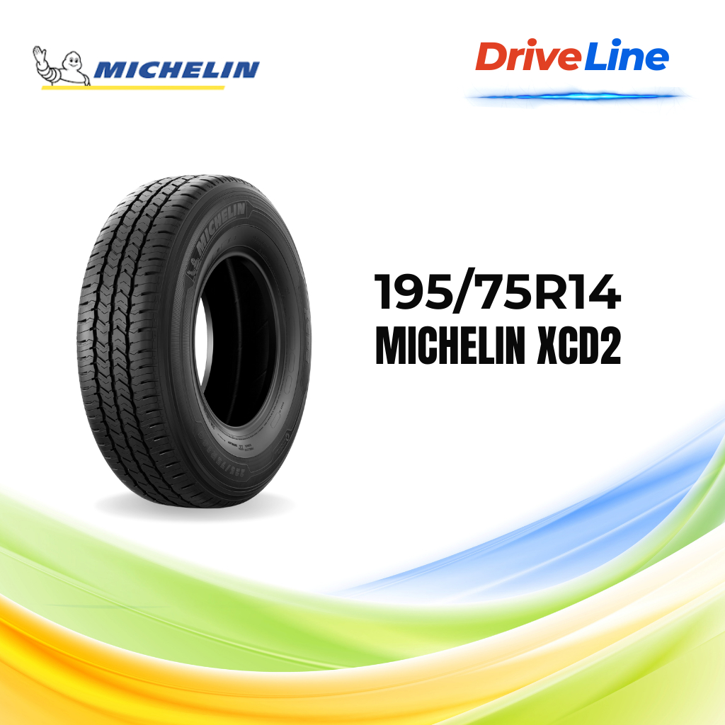 Ban Michelin XCD2 195 75 R14 untuk Mitsubishi L300