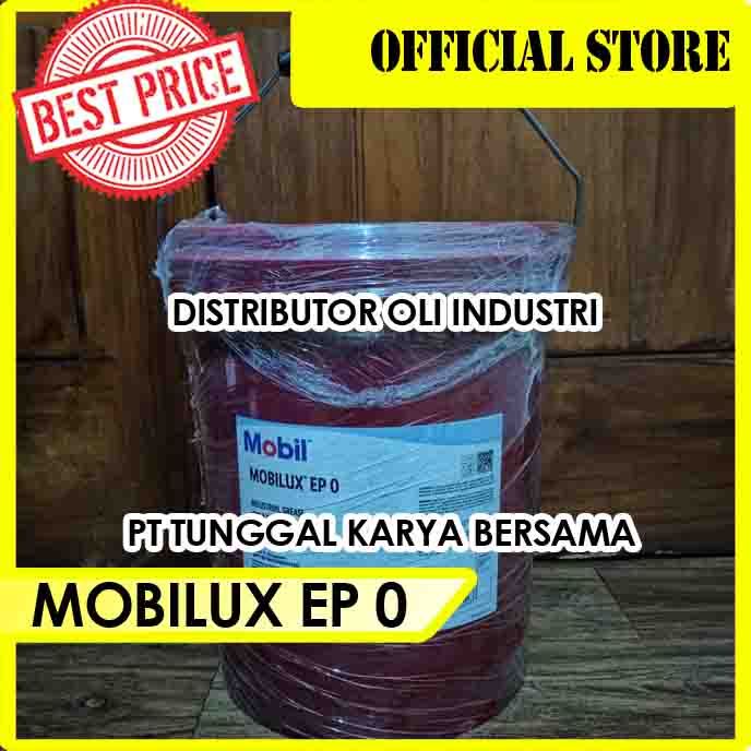 MOBILUX EP 0 ( NLGI 0 - 16 KG - Ready Stock )