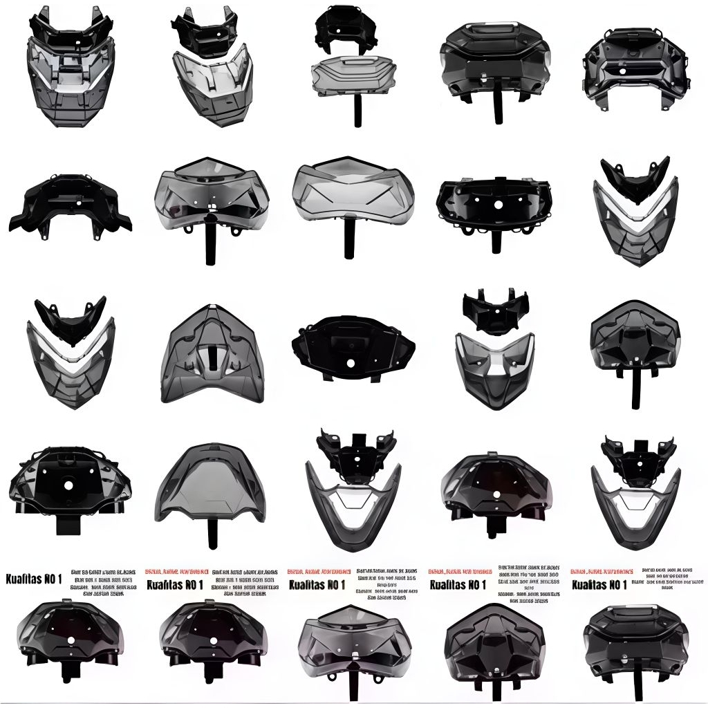 Paket Lampu Batok Belakang dan Mika Lampu Belakang Motor Matic Vario 125 Vario 150 Vario 160 Beat Ge