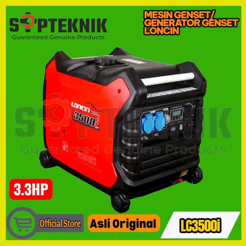 Generator Inverter LC 3500i 3300W Super Silent 9L 50Hz LONCIN