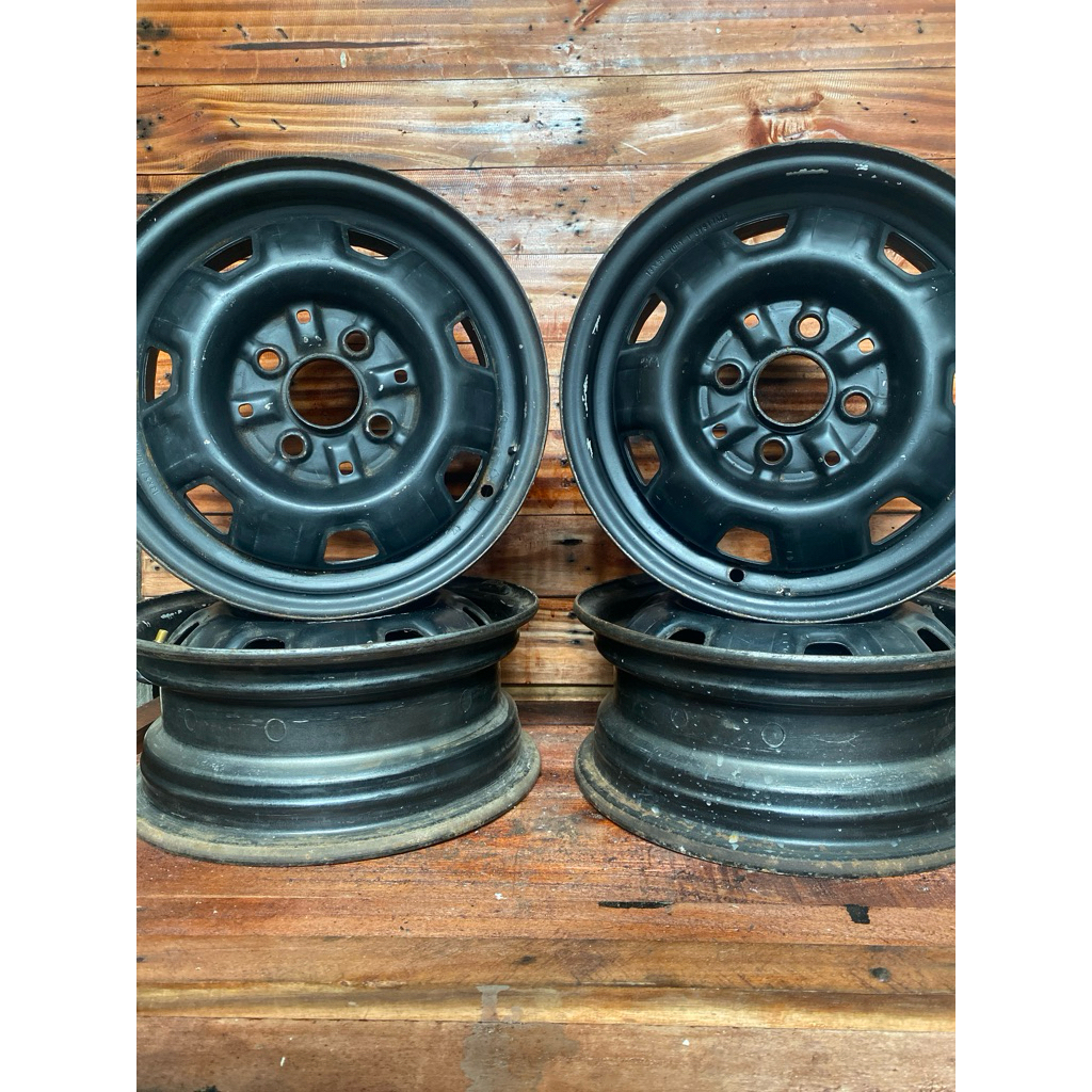 velg Original Starlet Ring 13 pcd 4x 100 siap pakai kondisi bagus