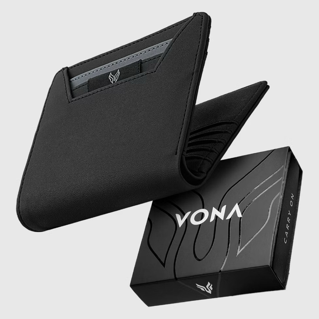 [NEW] VONA DOMPET LIPAT PRIA WARNA HITAM