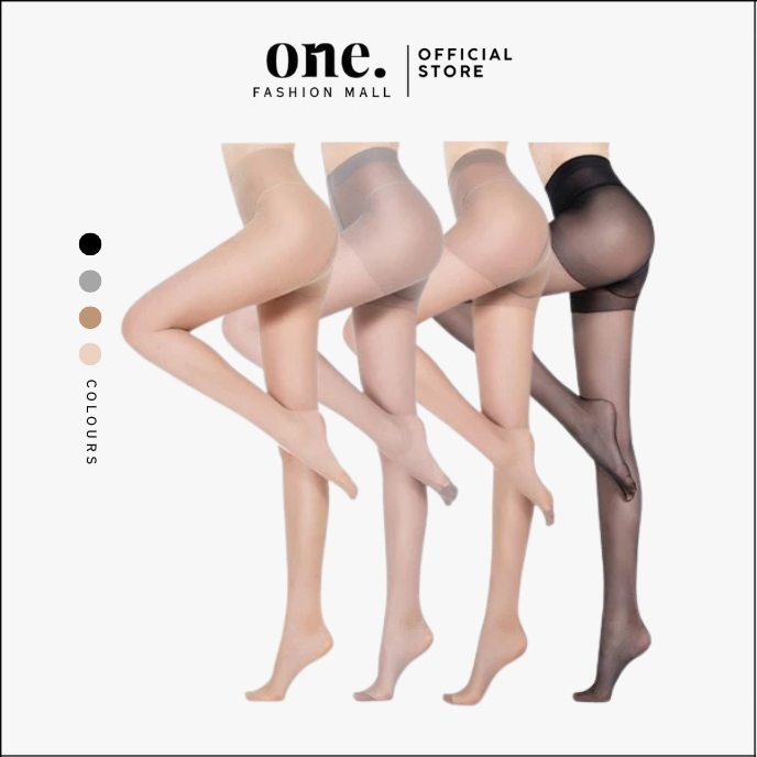 ONEFASHIONMALL KK008 Kaos Kaki Celana Stocking Panjang Transparan Tipis Halus Wanita