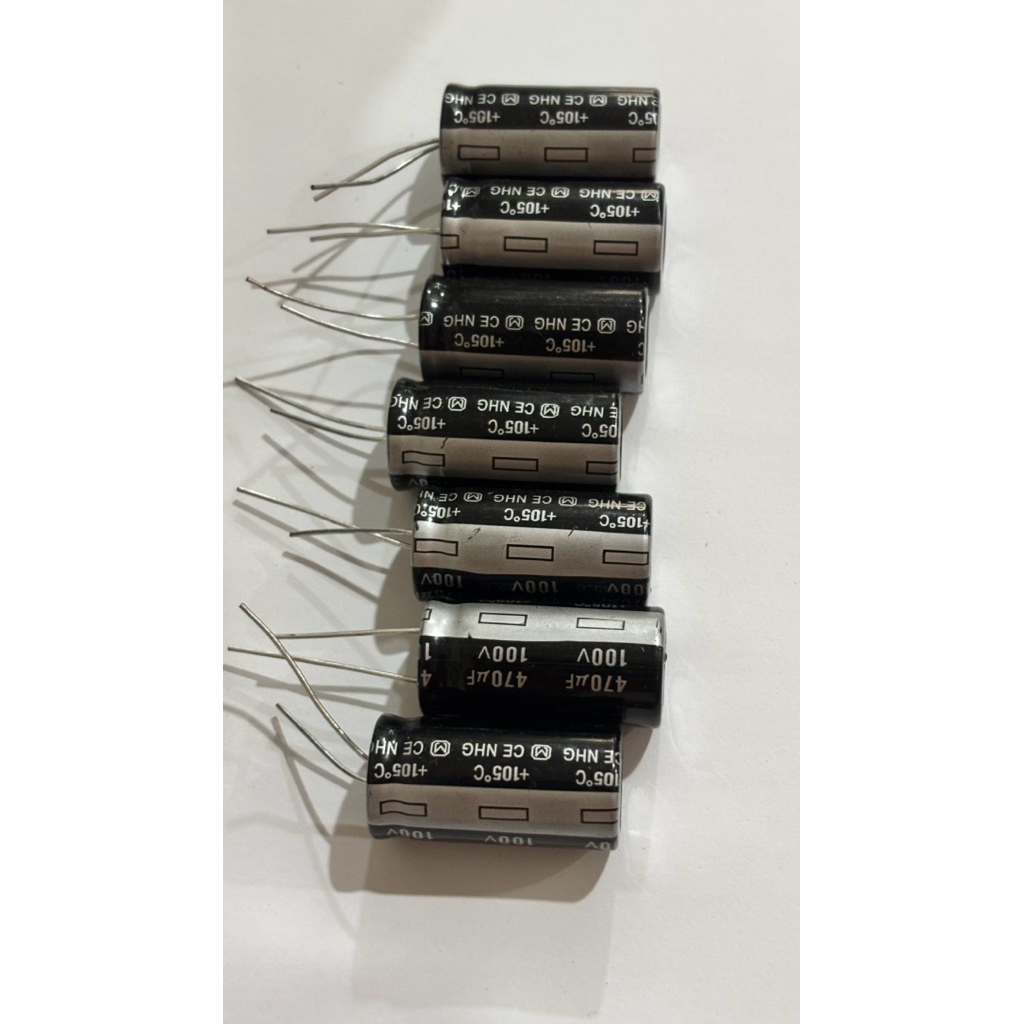 elko kapasitor 470uf 100 volt / elco 470 uf 100v