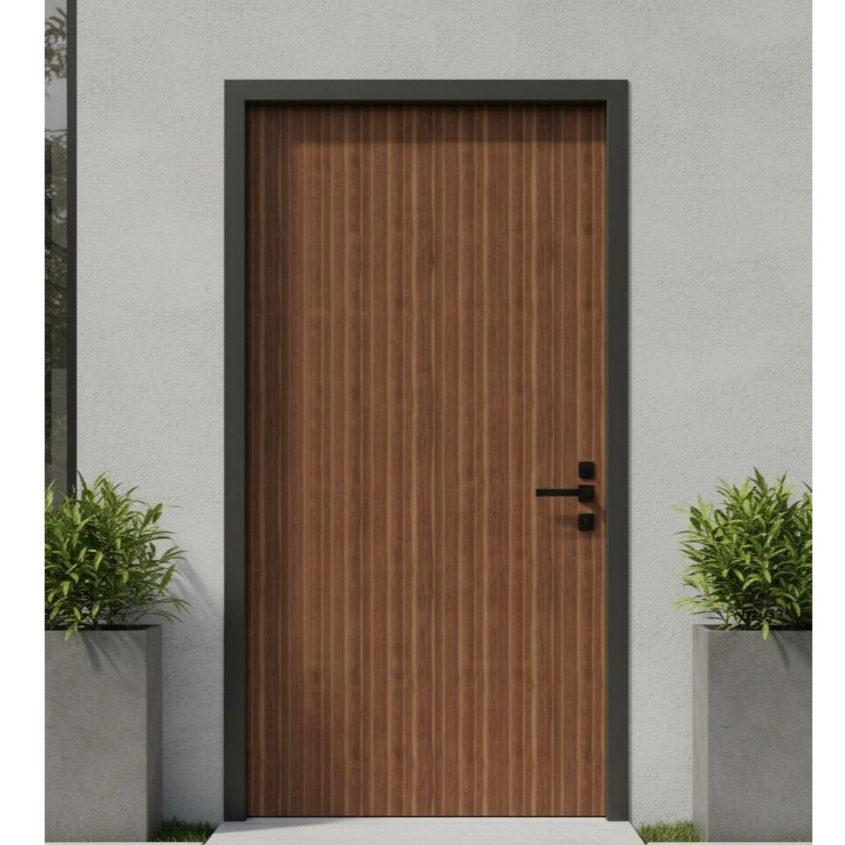 Daun Pintu Minimalis Modern HPL Custom Motif