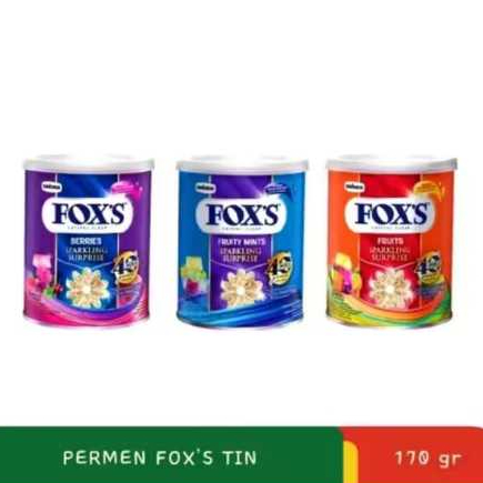 Permen Foxs kaleng 170gr