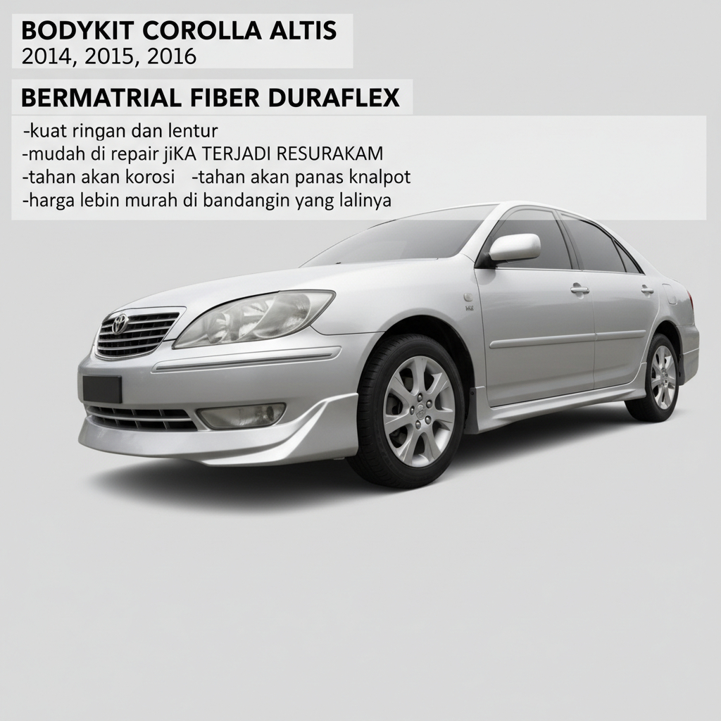 bodykit camry 2003 2004 2005 2006 BODIKIT TOYOTA CAMRY