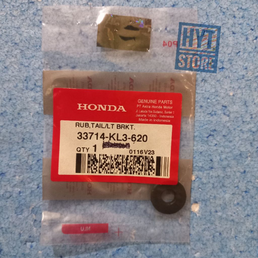 Rubber Taillight Bracket 33714-KL3-620 Karet Ring Klakson Honda Original 33714KL3620