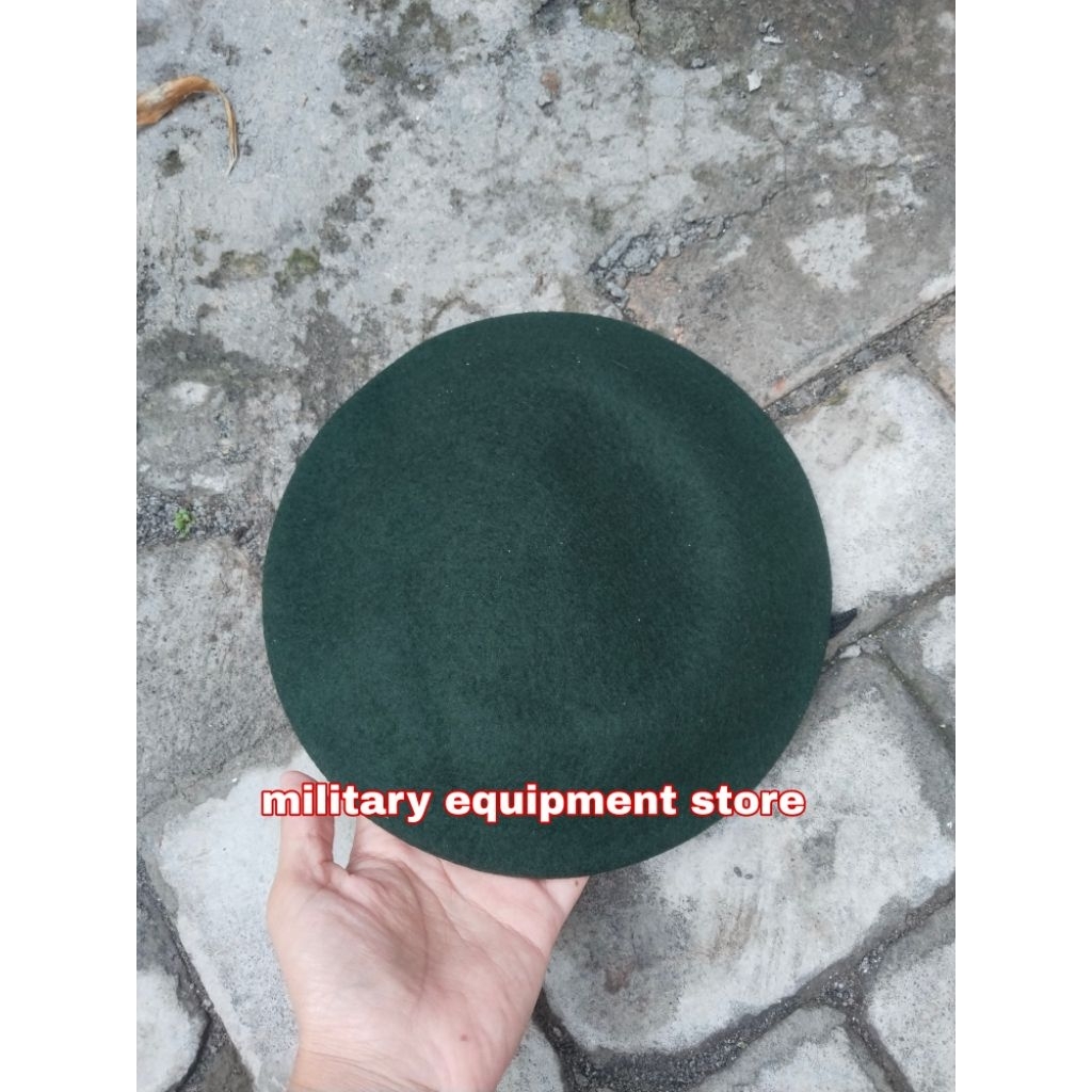 BARET HIJAU KOSTRAD ASLI JATAH PEMBAGIAN TNI - BARET KOSTRAD MURAH