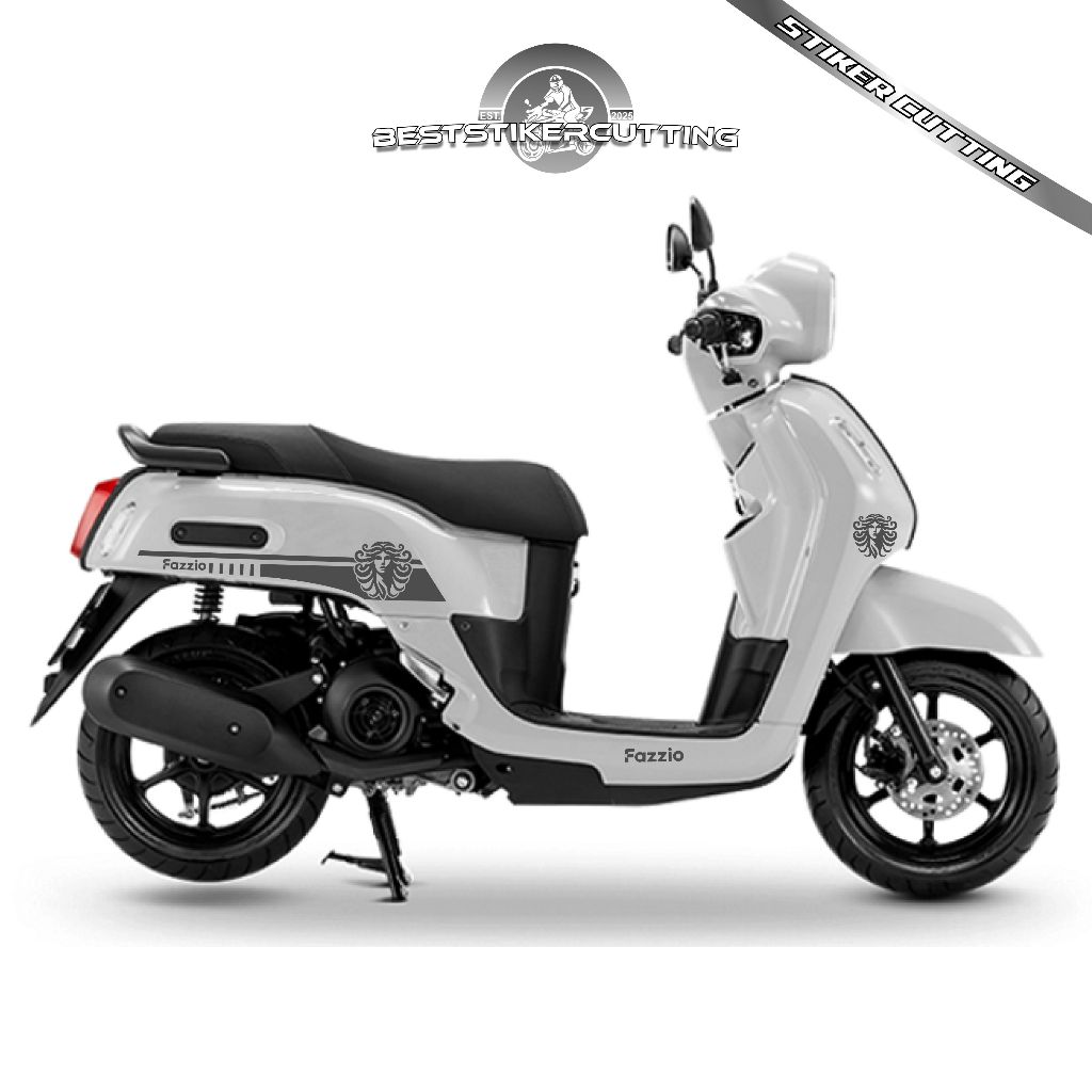 STICKER CUTTING FAZZIO MIF 08/STRIPING FAZZIO SIMPEL/STIKER MOTOR/LOGO RR/SKOTLET/STOCK DECALS/LIS/L