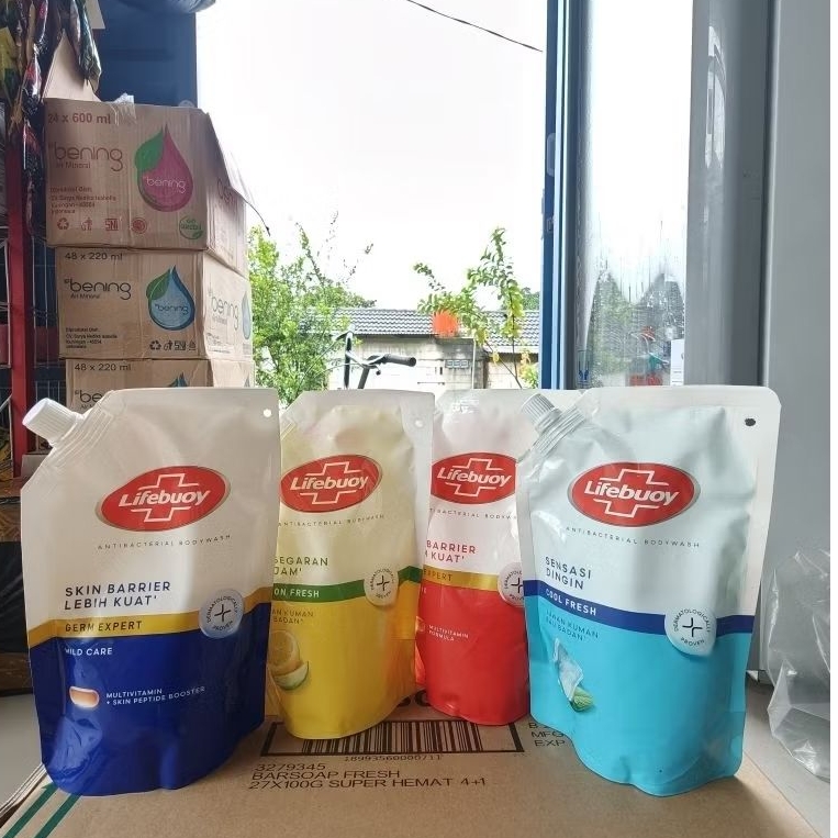 Lifebuoy sabun cair sabun mandi 400 ml