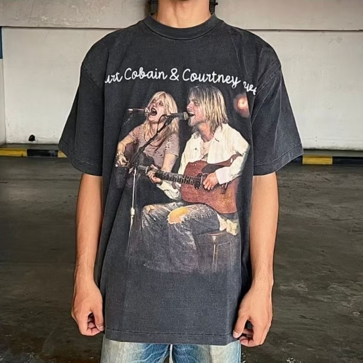 Kurt Cobain & Courtney Love 1993