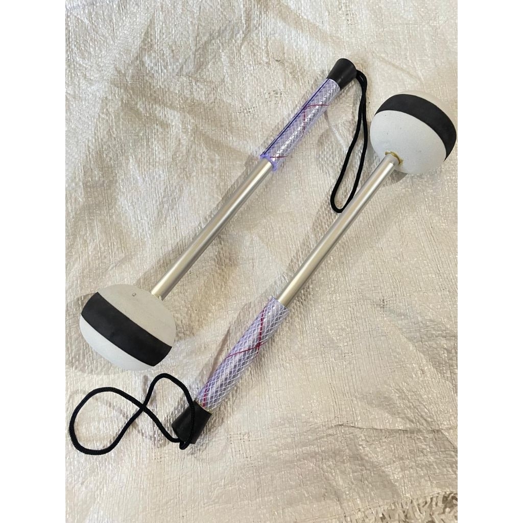 Stik Bass Alumunium Hemat 1 Set Isi 2 Stik Bass Marching Band Alumunium Kuat Marching Band Drum Band