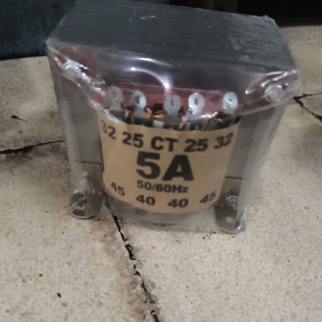 trafo 5A CT 45 belt besar sesuai foto ori