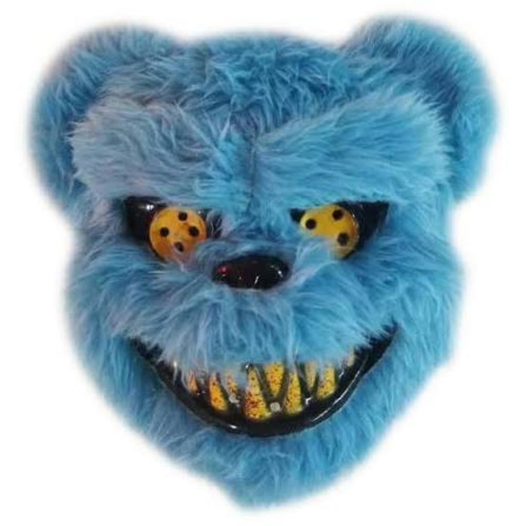 topeng beruang killer biru