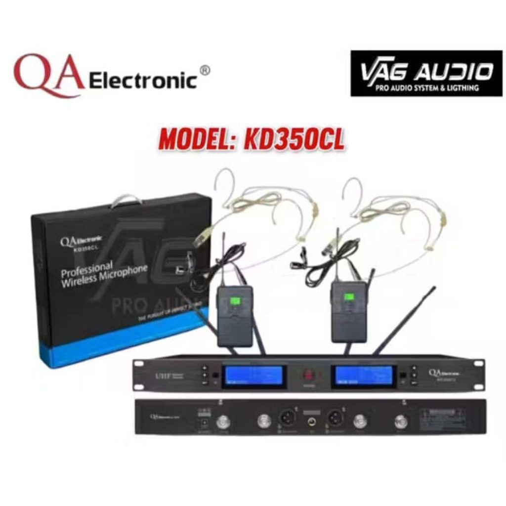 MIC WIRELESS QA EKEKTRONIC HMD KD350 CL